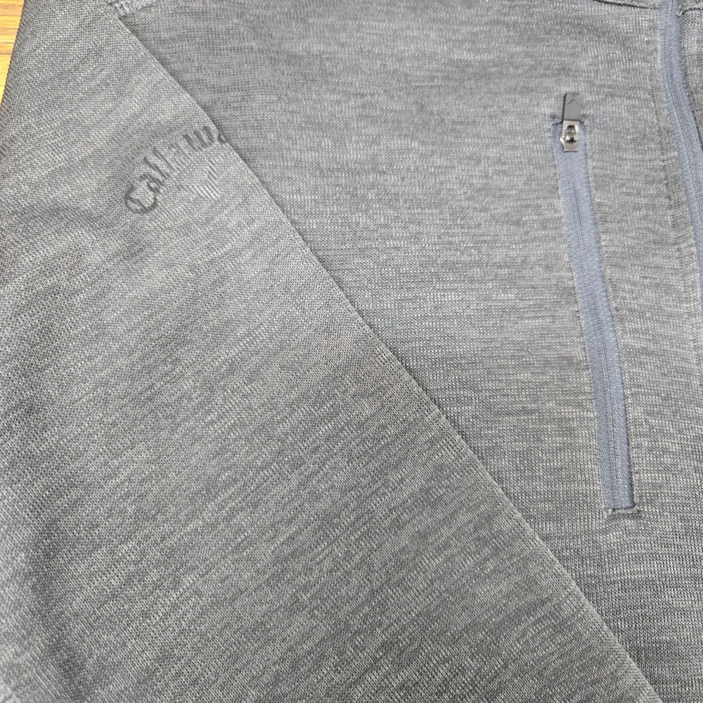 Callaway Dual Action Aquapel Block Swing Tech 1/4 Zip Pullover Size Large - Picture 4 of 12